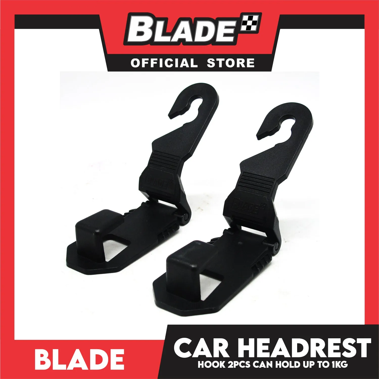 Blade Portable Trash Bin and Car Headrest Hook