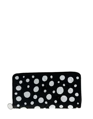 Louis Vuitton 2023 LV X YK Black Monogram Dots Empreinte Zippy Wallet